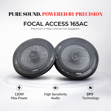 Focal Access 165AC 6.5” Coaxial Car Speakers