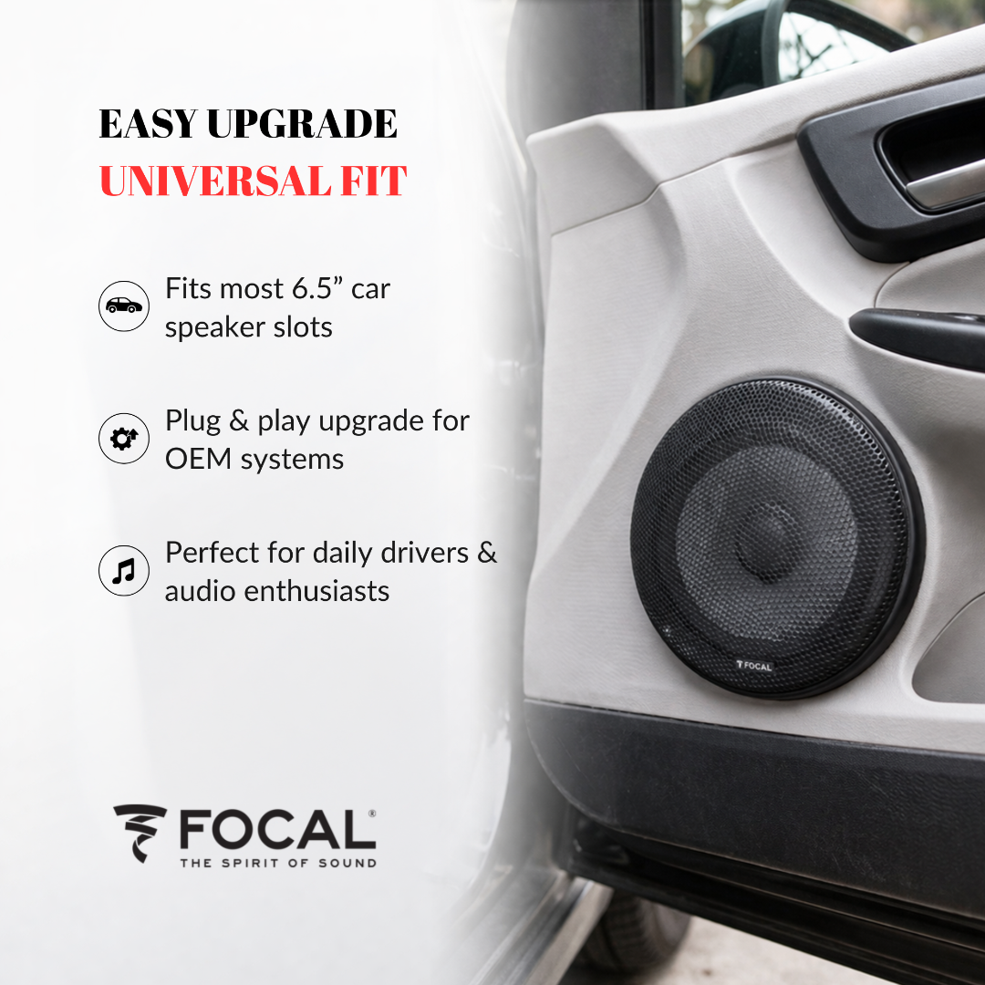 Focal Access 165AC 6.5” Coaxial Car Speakers