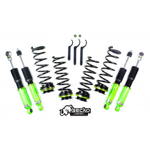 Gecko Racing 24-Way Adjustable Coilover Kit for Audi