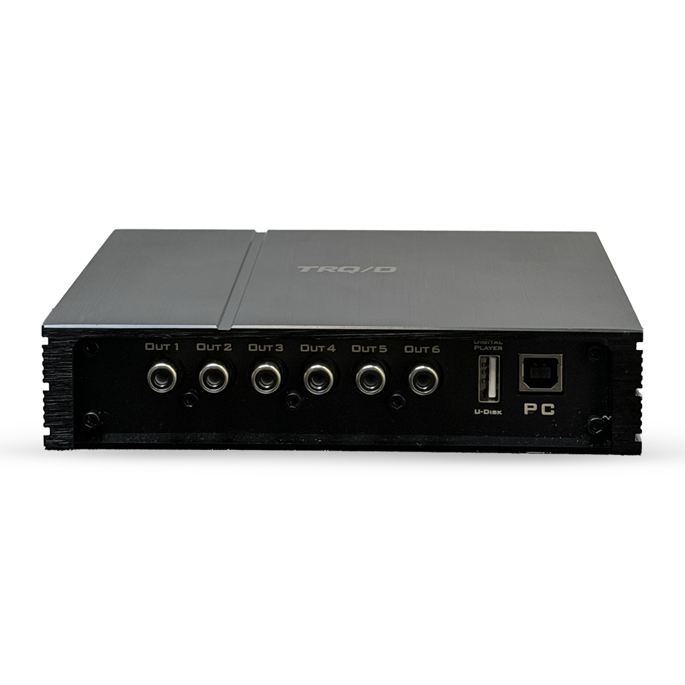 TRQ/D Car Audio DSP with Built-In Amplifier