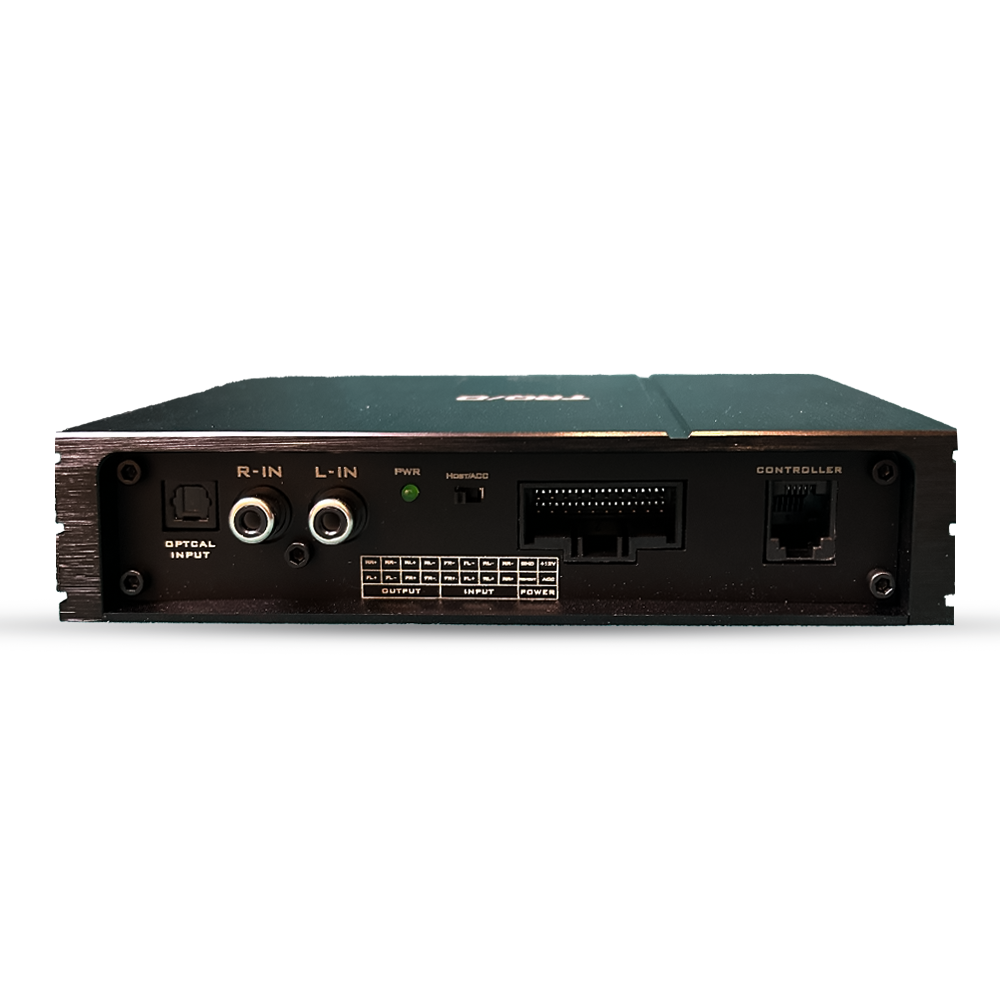 TRQ/D Car Audio DSP with Built-In Amplifier